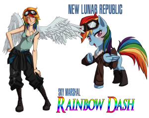 Rainbow Dash - Letecký expert